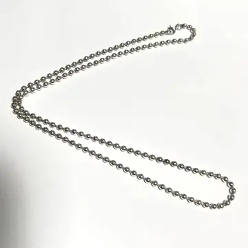 Silver925 지름 3mmx50cm 볼 체인 목걸이