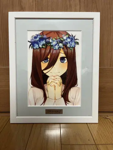 5등분의 신부 나카노 미쿠 캐릭터 파인그래프