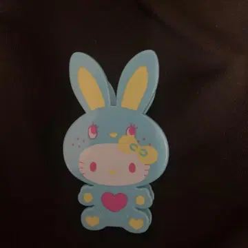 토끼 캐릭터 스카이블루 귀여운 클립