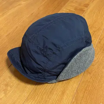 90s LANDS'END 플라이트 캡 모자 플리스 USA제
