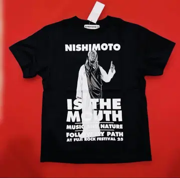 새상품 FUJI ROCK NISHIMOTO IS THE MOUTH 티셔츠