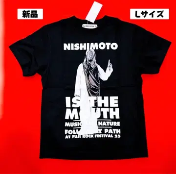 새상품 FUJI ROCK NISHIMOTO IS THE MOUTH 티셔츠