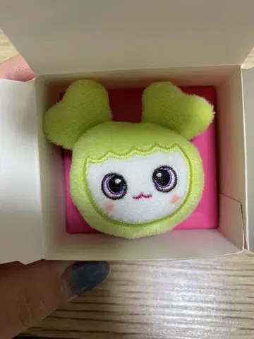 그린 컬러 캐릭터 봉제 인형 약 8cm