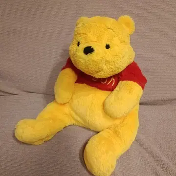 디즈니 리조트 한정 곰돌이 푸 봉제 인형 늘어뜨린