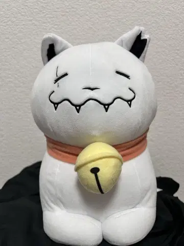 화이트 고양이 봉제 인형