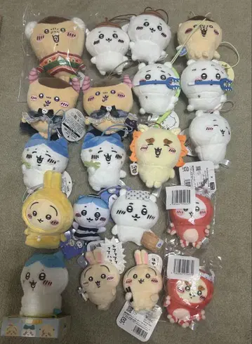 치이카와 (먼작귀) 토끼 하치와레 마스코트 묶음 판매
