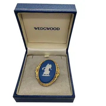 새상품급 WEDGWOOD 웨지우드 빈티지 카메오 브로치