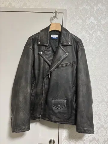 MAISON SPECIAL 더블 가죽 라이더스