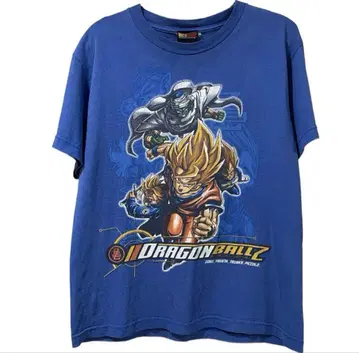 드래곤볼 Z 2003년 USA 빈티지 파랑 00s 셔츠
