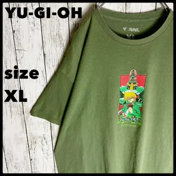 00s 유희왕 애니메이션 티셔츠 멕시코제 XL 조노우치 카츠야 빈티지