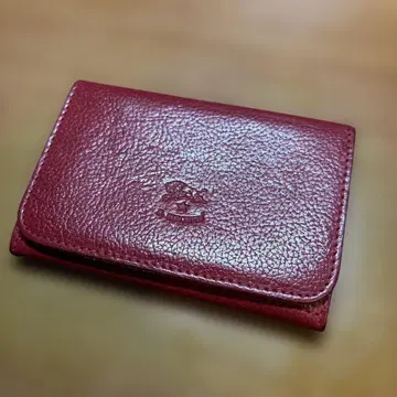IL BISONTE 일비종떼 카드 케이스 레드