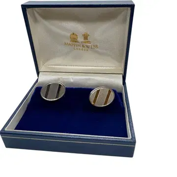 Mappin&Webb 마핀&웹 실버제 커프 링크스