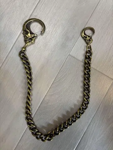 galcia 지갑 체인 skull 놋쇠제 BRASS