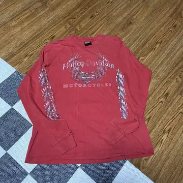 Harley-Davidson 빨간색 굿페 페이롱T