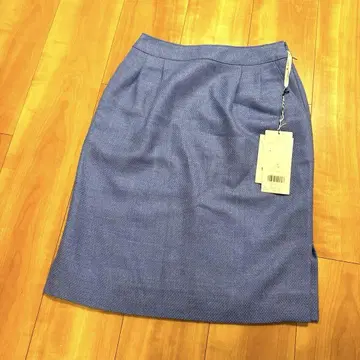miss Ashida 파랑 미디 스커트