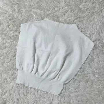 [ c5836 ] GYDA 크롭 니트 스웨터 화이트 베스트