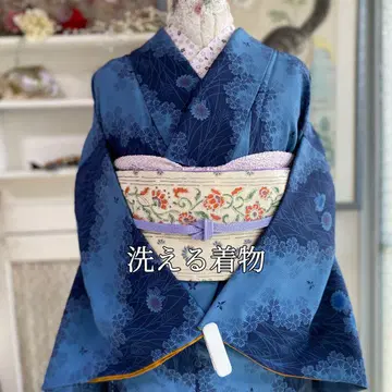 [ 미사용 새상품 워셔블 기모노 코몬 ]