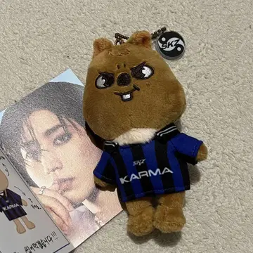 당일 발송 KARMA 봉제 인형 키링 straykids 쿼카 한