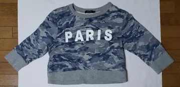 Loveless 라브레스 카모플라쥬 PARIS 크롭 트레이닝복