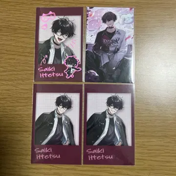 사에키 잇테츠 폴라로이드풍 카드 묶음 판매
