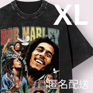 BobMarley 밥 말리 ONELOVE 빈티지풍 티셔츠