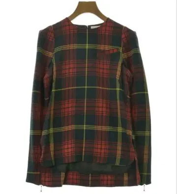 파세타즘 FACETASM 체크 풀오버 상의 S