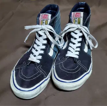 VANS sk8-hi 스케하이 90s USA제 네이비 26.5cm