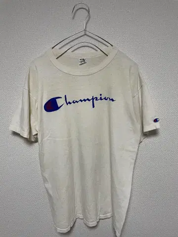 80s USA제 Champion '트리코 태그 티셔츠 티'