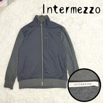 Intermezzo 자켓 아우터 집업 바이컬러 속기모