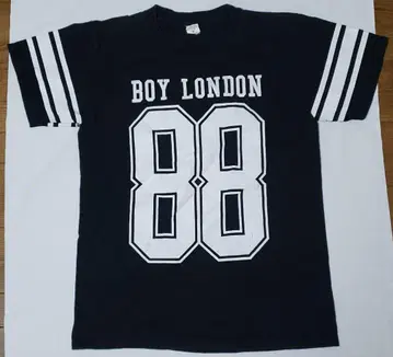 BOY LONDON 넘버 88 블랙 티셔츠