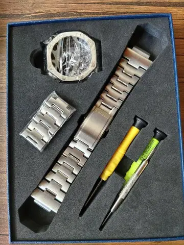 g-shock ga-2100용 메탈 밴딩, 베젤 세트