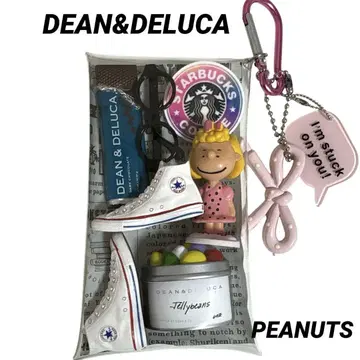 *가챠 파우치 *DEAN&DELUCA PEANUTS