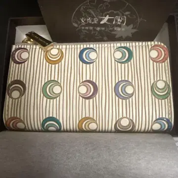 분코야 오제키 컬러풀 원형 무늬 키케이스