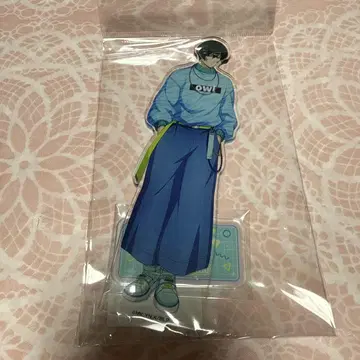 블루 록 아크릴 스탠드 데코레이티브 팝 린