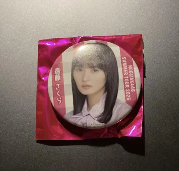 엔도 사쿠라 노기자카 전국 투어 9월 공연 ver. 캔뱃지