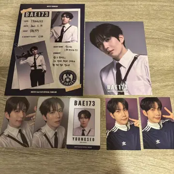 BAE173 YOUNGSEO 영서 트레이딩 카드