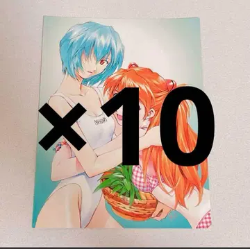 에반게리온 사다모토 요시유키 신작 엽서 아야나미 레이 아스카 10c