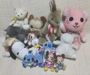 봉제 인형 세트 14개 캐릭터