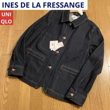 UNIQLO INES DE LA FRESSANGE 데님 커버올 M