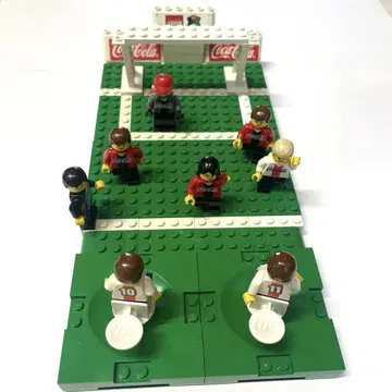 레고 정품 코카콜라 축구 피규어