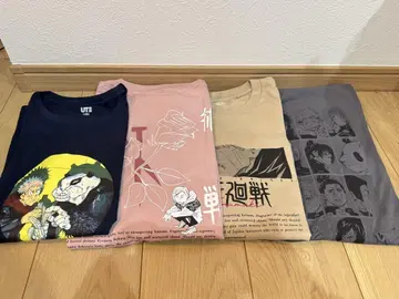 레어*주술회전 UNIQLO T셔츠 4세트