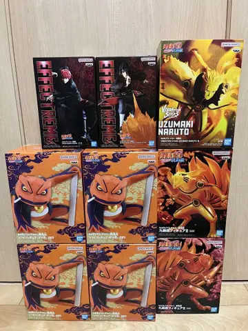 NARUTO 프라이스 피규어 9점 묶음 판매
