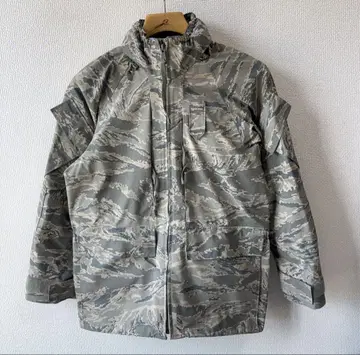 미군 USAF 디지털 타이거 카모 고어텍스 후드티 밀리터리 카모플라쥬