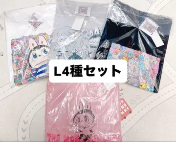 UNIQLO POPMART UT 러브브 유니클로 L 4개 세트