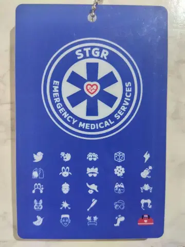 스트그라 구급대 아크릴 패스 케이스