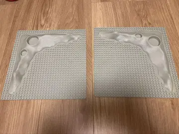 LEGO 월면 플레이트 2장 세트 클래식 스페이스 A