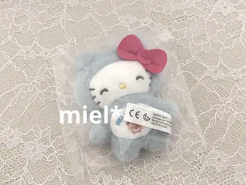 헬로키티 시크릿 마스코트 나의 데코 백 전신 수트 스카이블루