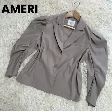 컨디션 최상 AMERI 아메리 퍼프 슬리브 테일러드 자켓