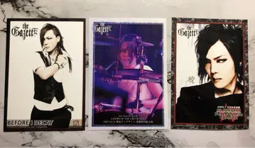 the GazettE KAI 브로마이드 6장 세트