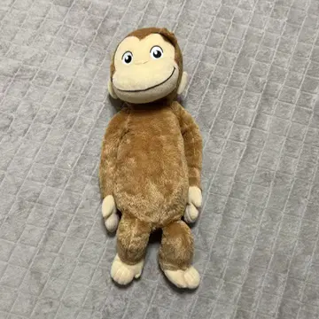호기심 많은 멍키 조지 봉제 인형 약 60cm